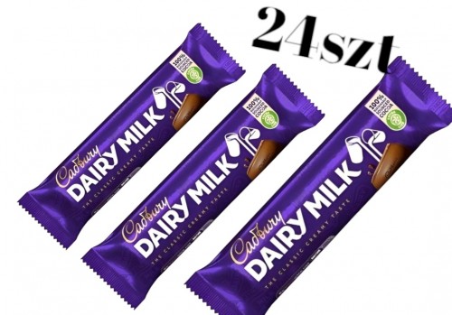 BATONIKI CADBURY MLECZNE 24SZT X 22G