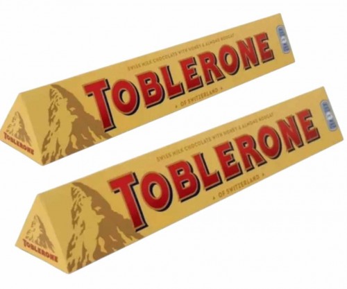 Toblerone – czekolada mleczna miodowo-migdałowa 2 x 100G