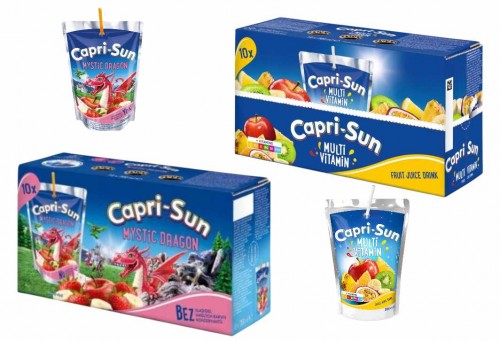 CAPRI SUN MULTIWITAMINA+SMOCZY OWOC ZESTAW 2 PAK