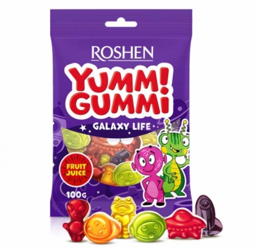 ROSHEN -ŻELKI YUMMI GUMMI POTWORKI 70G