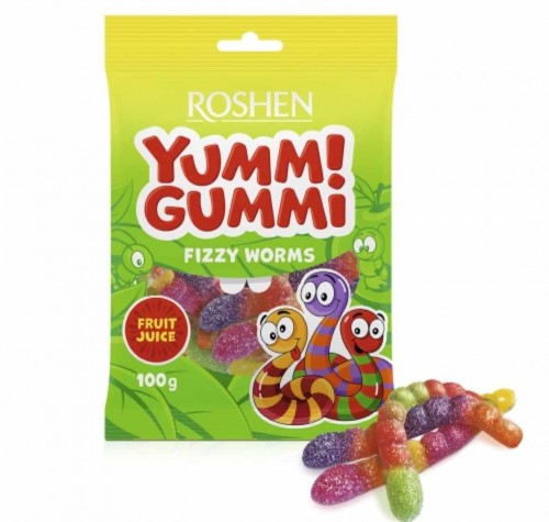 ROSHEN -ŻELKI YUMMI GUMMI KWAŚNE 70G