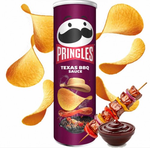 CHIPSY PRINGLES TEXAS BBQ 165G
