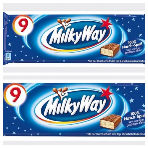 MilkyWay 9 szt - 2 pak