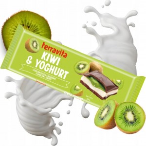 Czekolada KIWI & JOGHURT Terravita 235g