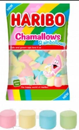 Haribo Chamallows Rainboolows 175 g