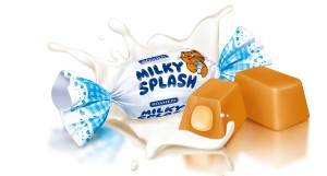 Cukierki Roshen- Milky Splash-Szklanka Mleka - 1kg
